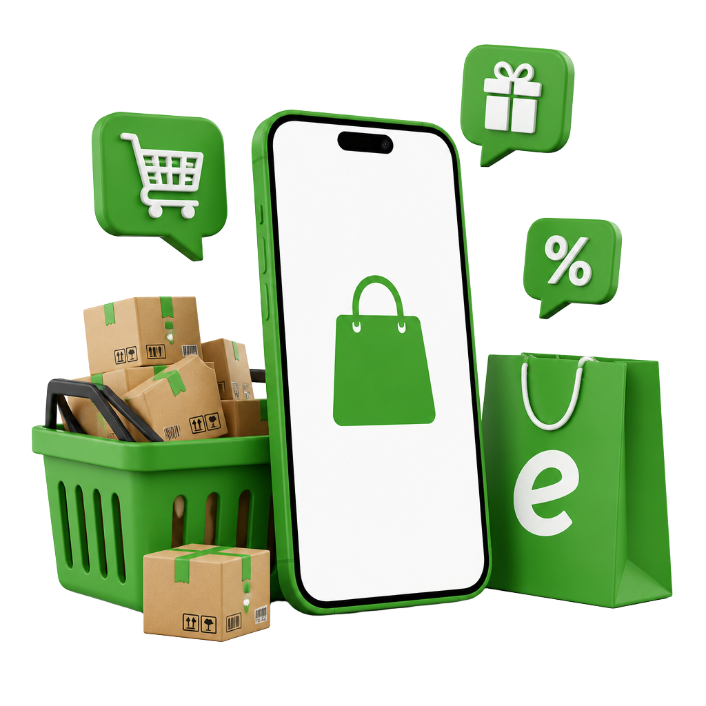 Easy Shopping ofertas e cupons no WhatsApp